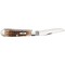 Case Cutlery Knife, Amber Bone Ss Trapper 00164 - alternate 2